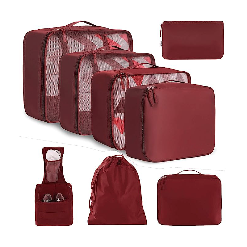 8 Set Packing Cubes Luggage Packing Organizers 4