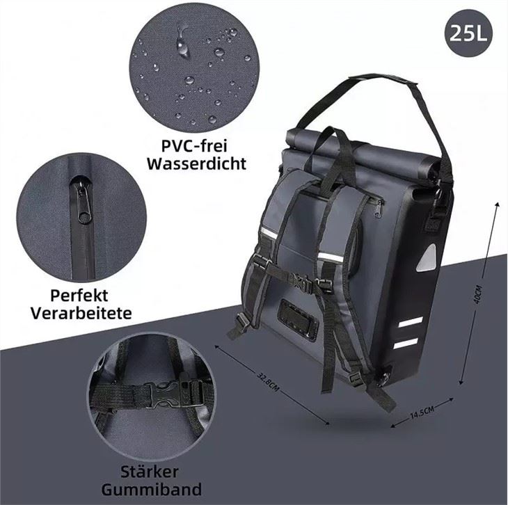 Large Waterproof Cycling Backpack