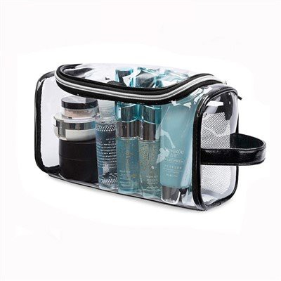 Convenient Lightweight Transparent Pvc Makeup Bag