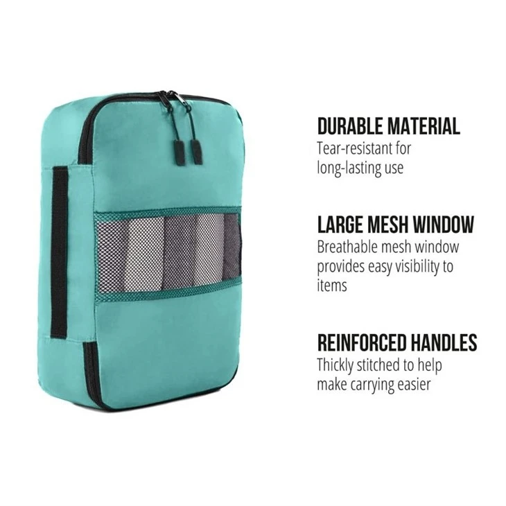 6pcs Travel Luggage Organizer Packing Cubes Set