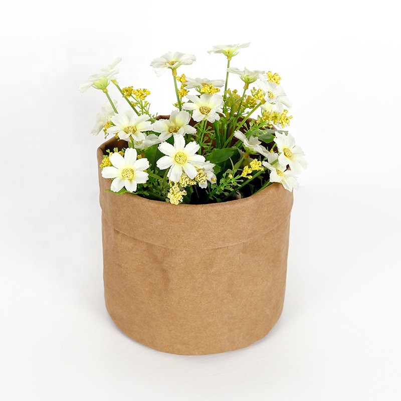 Large Washable Kraft Paper Storage Bag