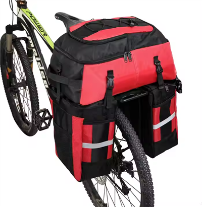 70L Large Capacity Bike Waterproof 3 in 1 Rear Bicycle Bag