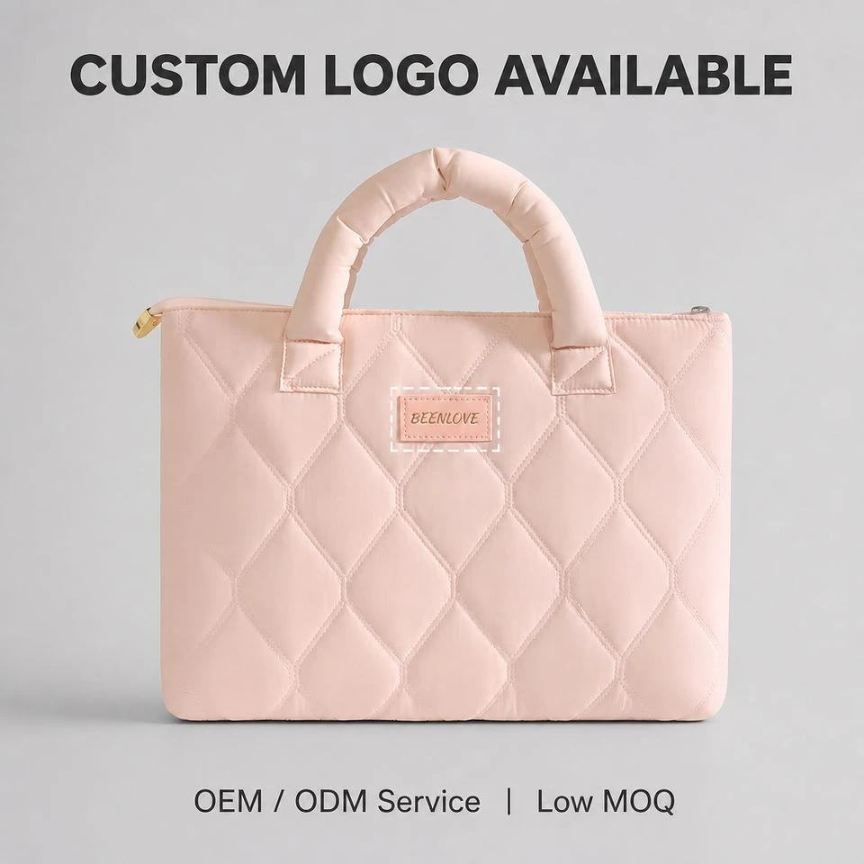 13 Inch Quilted Puffer Laptop Tote Bag best
