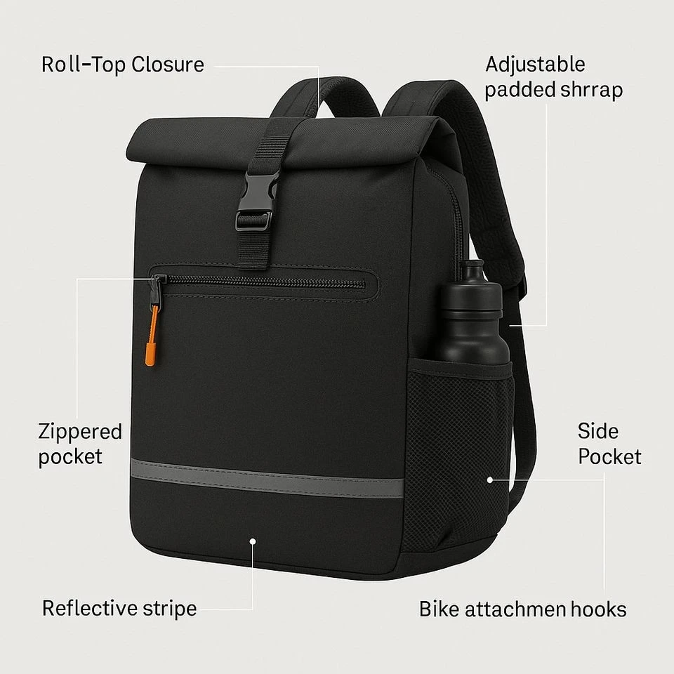 3-in-1 Waterproof Nylon Outdoor Bike Laptop Backpack suppliers
