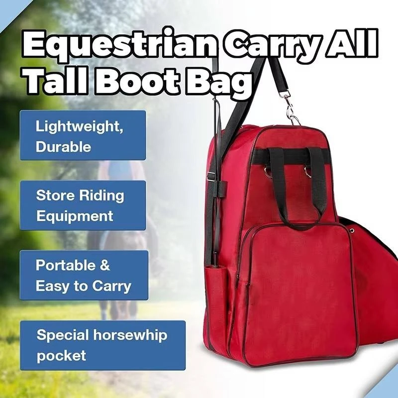 Custom Classic Equestrian Boot Bags factory