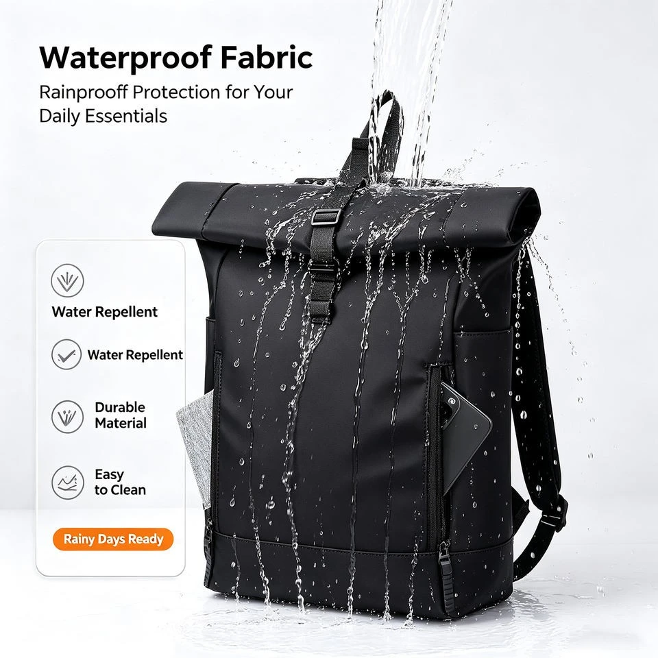 Custom Logo Waterproof Travel Rolltop Rucksack price