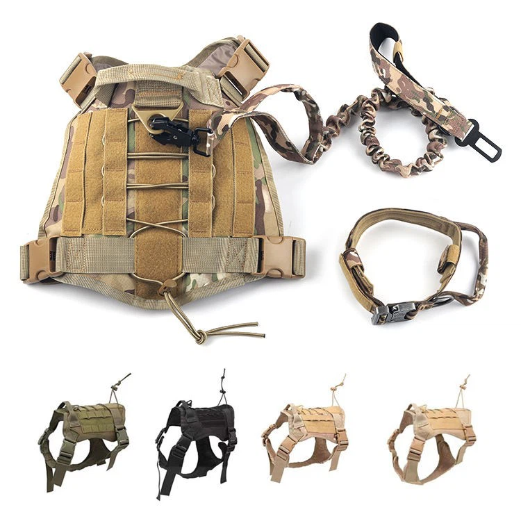 Custom Tactical Pet Dog Harness suppliers