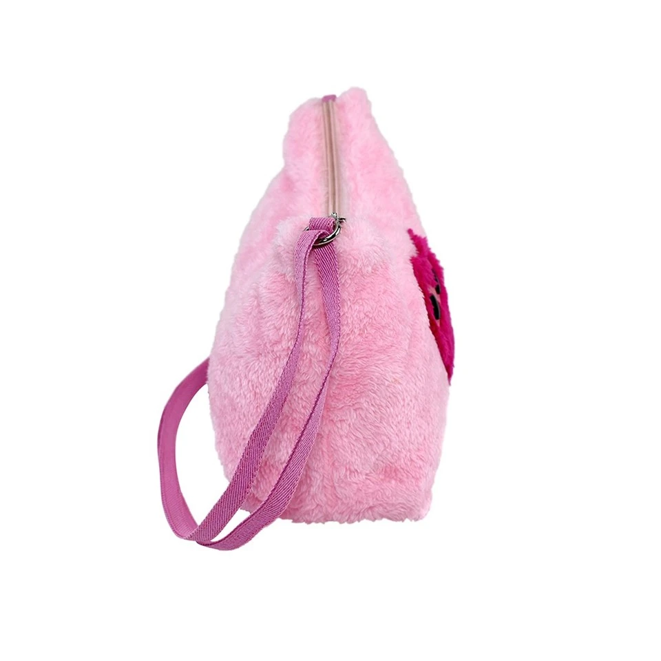 Cute Pink Lint Crossbody Tote Bag