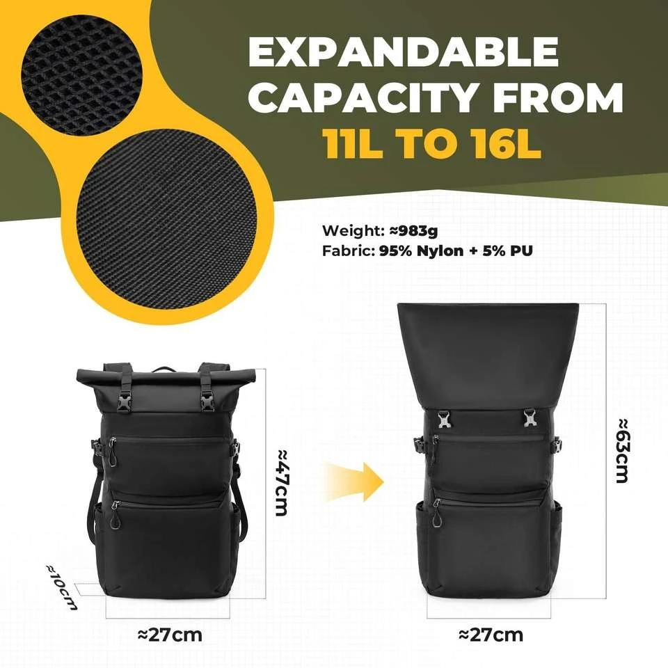 Eco-friendly Oxford Foldable Bike Laptop Backpack Manufacturer suppliers