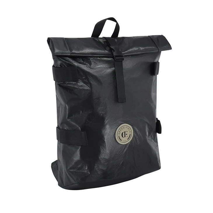 Fashion Black Tyvek Backpack