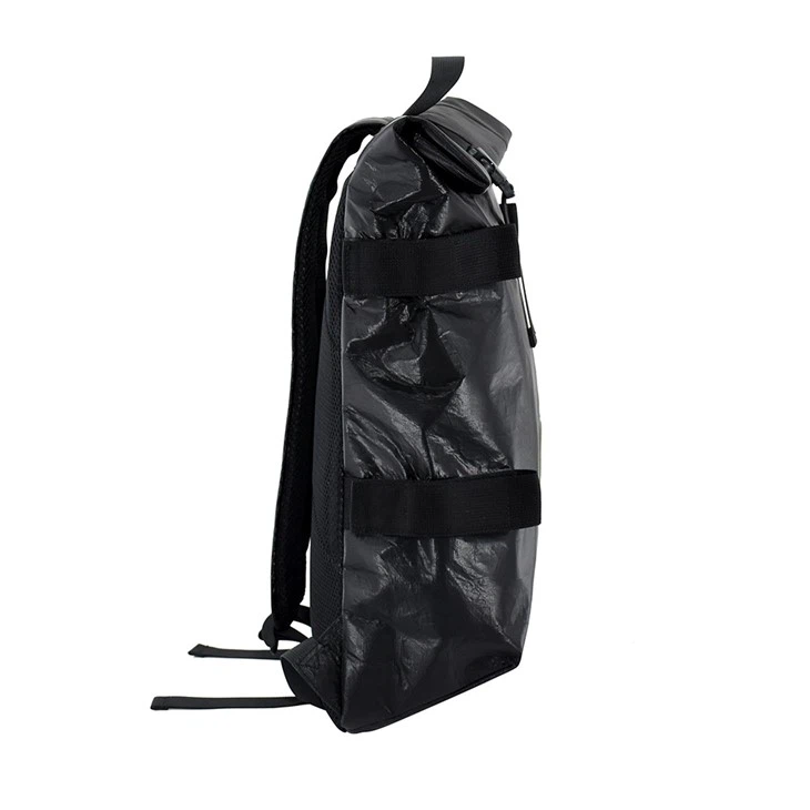 Fashion Black Tyvek Backpack