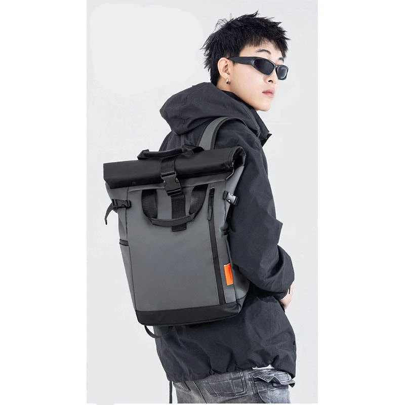 Fashion Roll Top Urban Computer Bag For Cycling high quality
