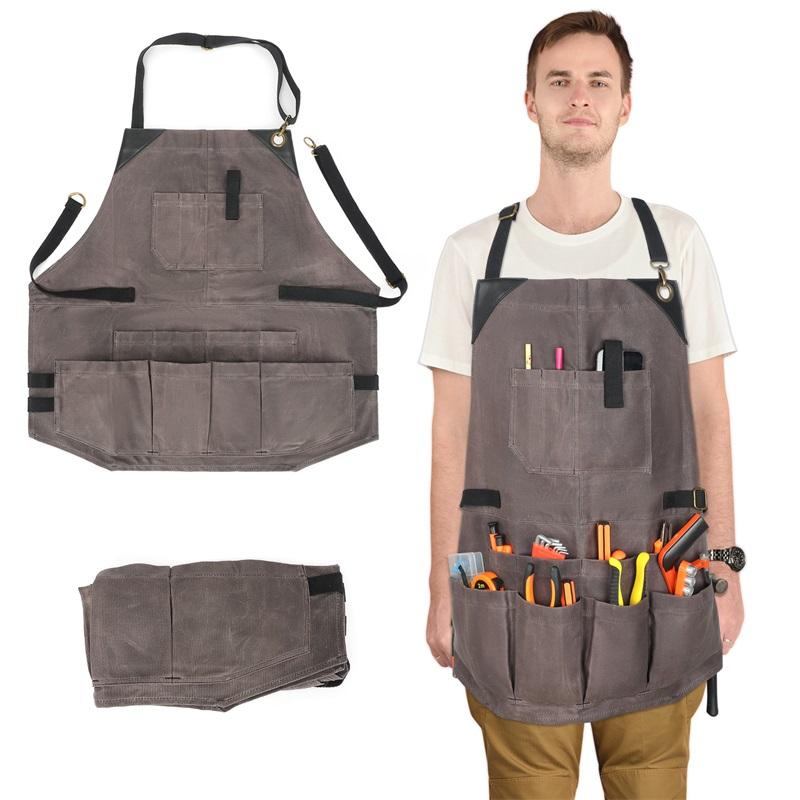 Heavy Duty Working Apron With Multi Pocket
