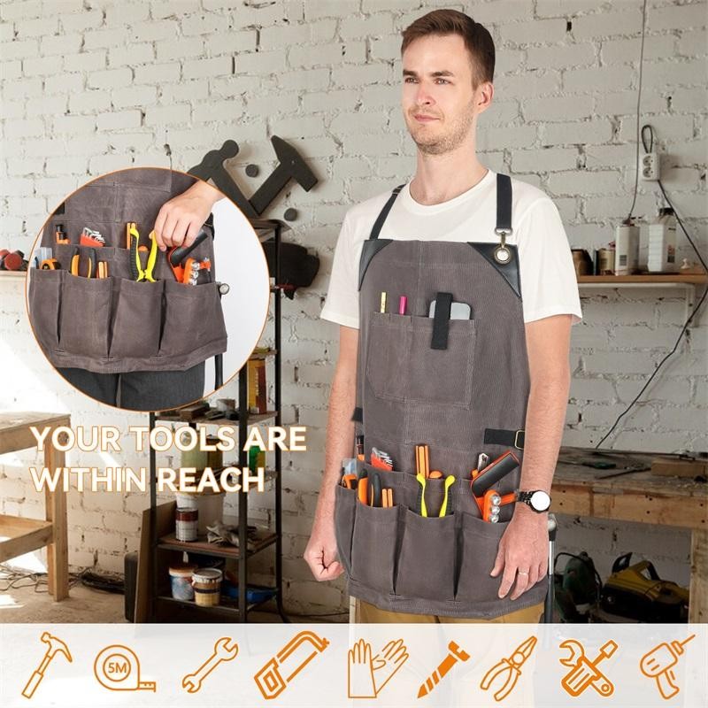 Heavy Duty Working Apron With Multi Pocket price