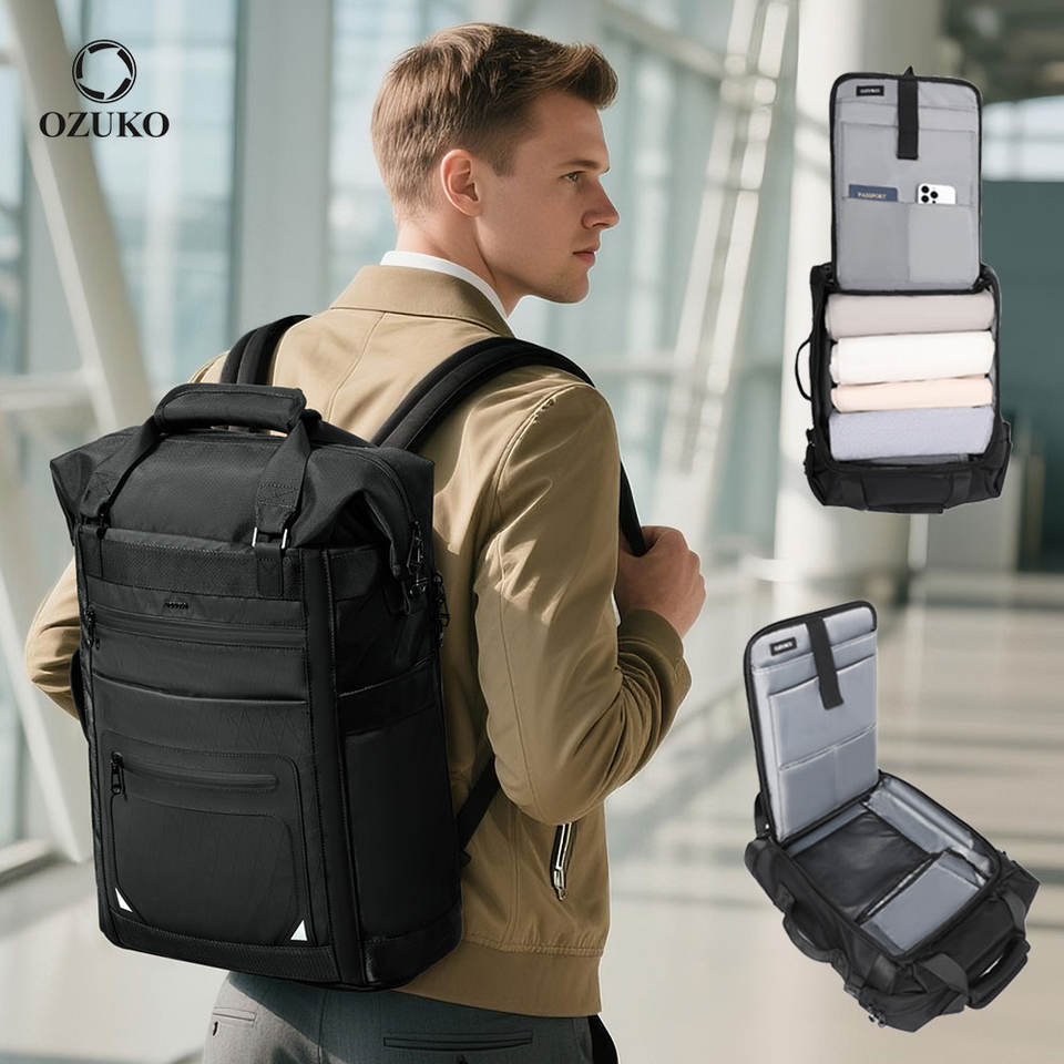 Large Capacity Bike Travel Laptop Backpack