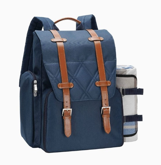 Large Capacity Outdoor Picnic Backpack With Wine Pouch suppliers