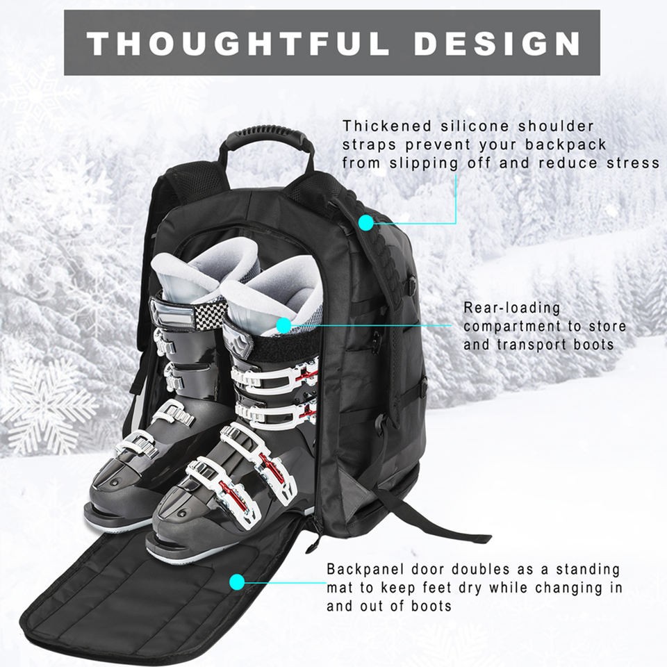 Large Capacity Outdoor Ski Snowboard Boots Backpack best