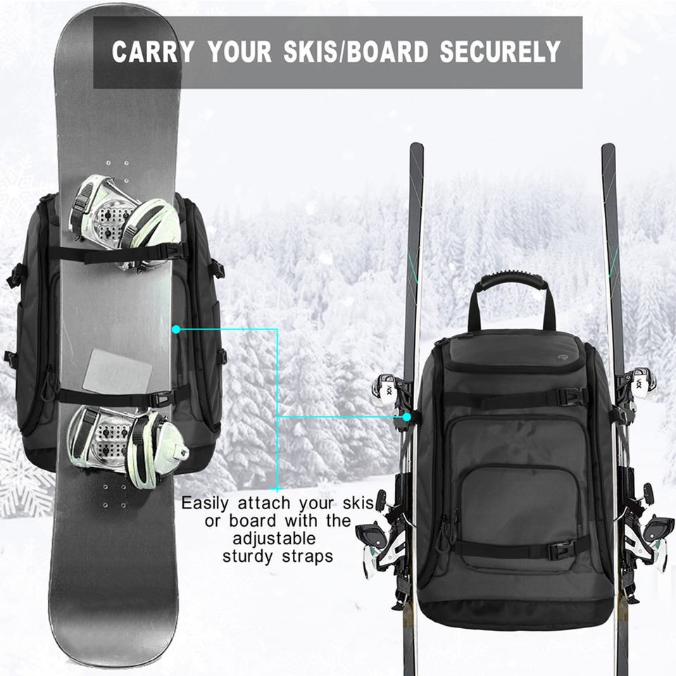 Large Capacity Outdoor Ski Snowboard Boots Backpack high quality