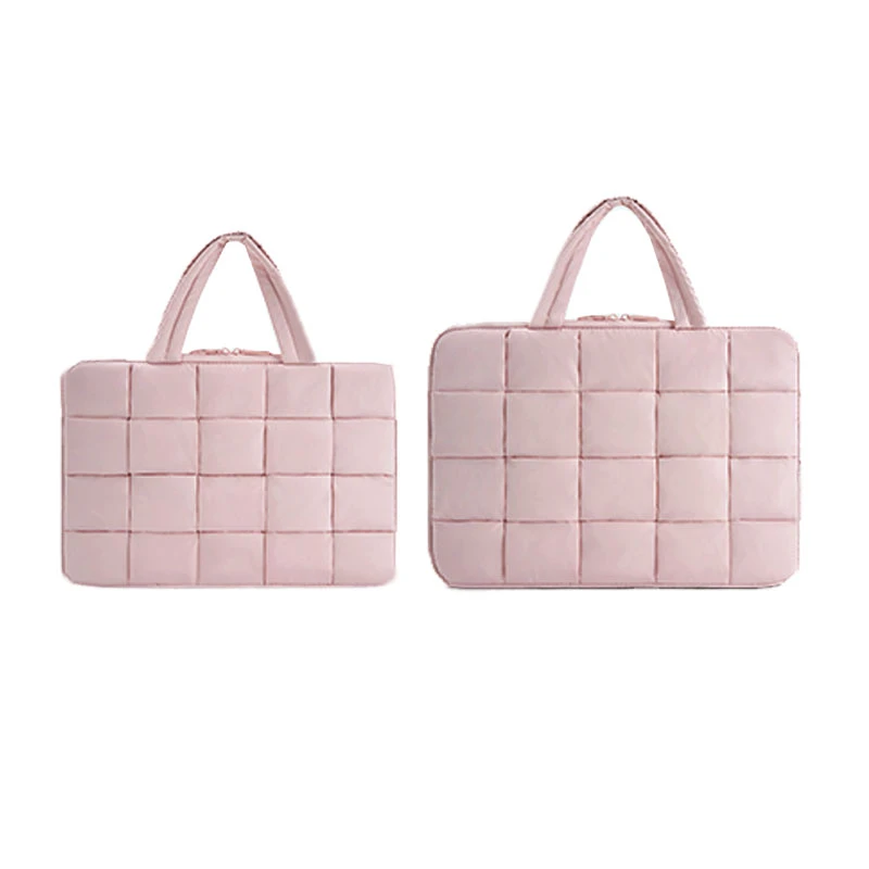 13-14 Inch Portable Puffy Laptop Sleeve with Handle 13-14 Inch Portable Puffy Laptop Sleeve with Handle