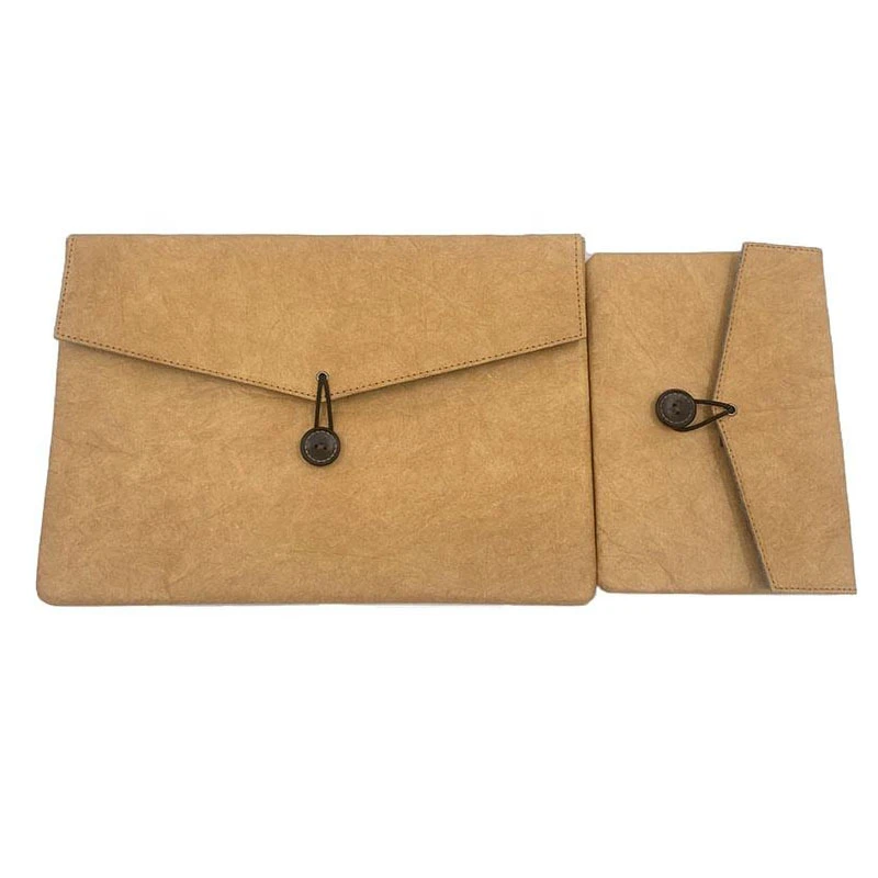 Washable Kraft Paper Laptop Sleeve Bag Washable Kraft Paper Laptop Sleeve Bag