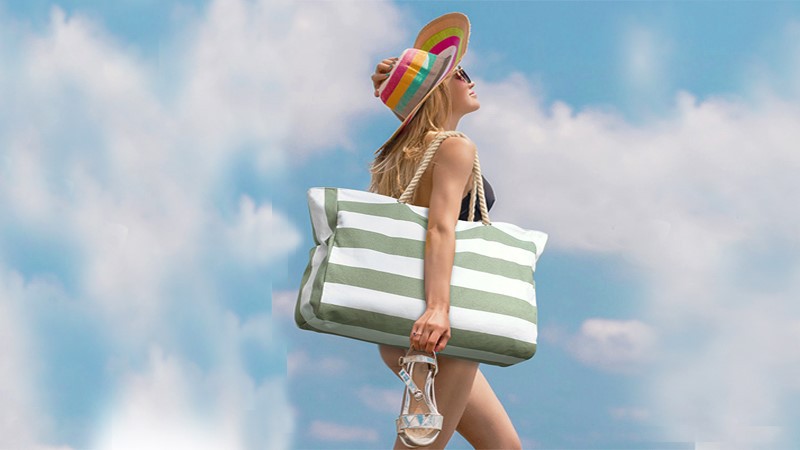 Beach Tote Bags from Green Field Beach Tote Bags from Green Field