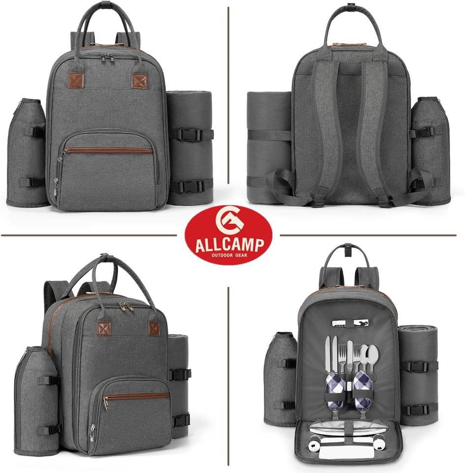 Outdoor Detachable Insulated Picnic Backpack factory