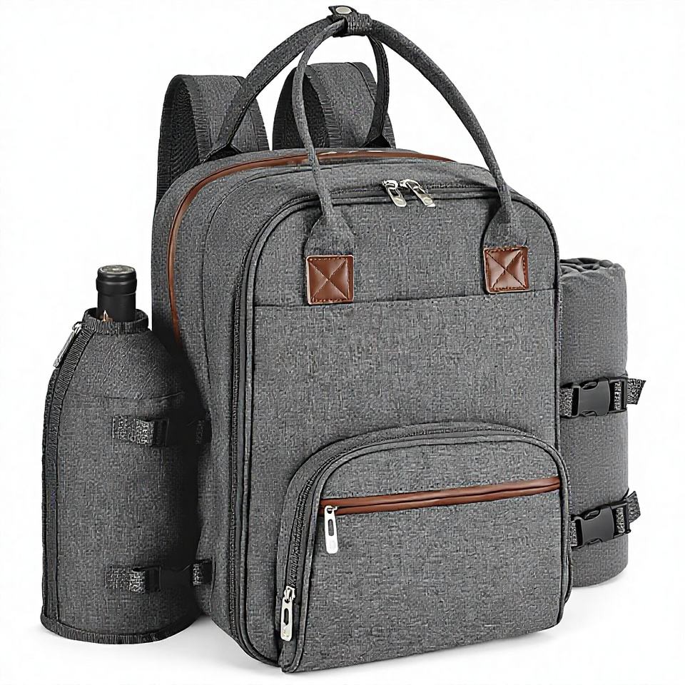 Outdoor Detachable Insulated Picnic Backpack