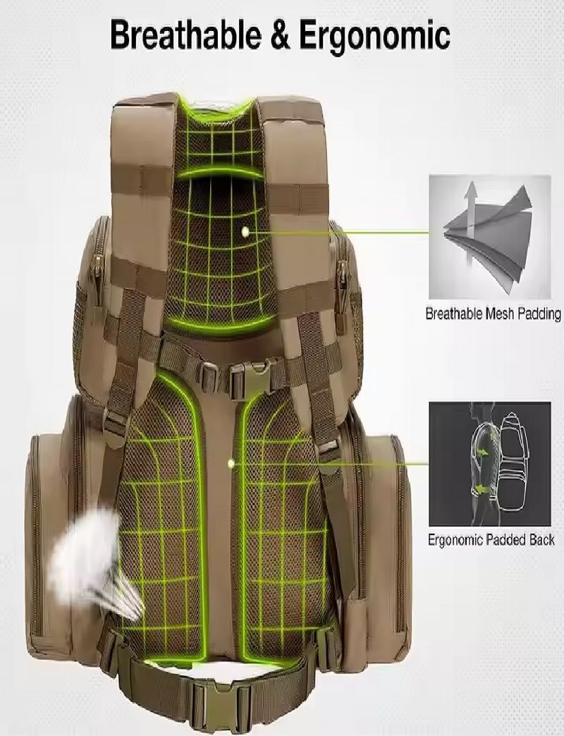 Outdoor Hiking Fishing Bag Tackle Backpack Custom Logo best