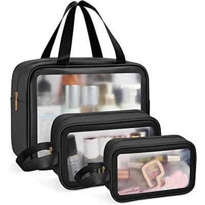 3pcs Waterproof Travel Toiletry Bags for Sales