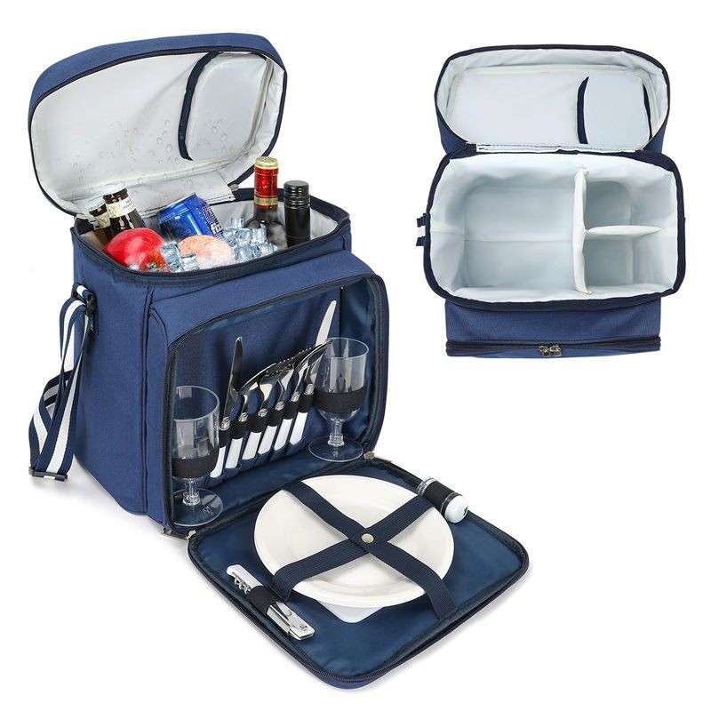 Premium Insultated Picnic Tote Cooler Bag