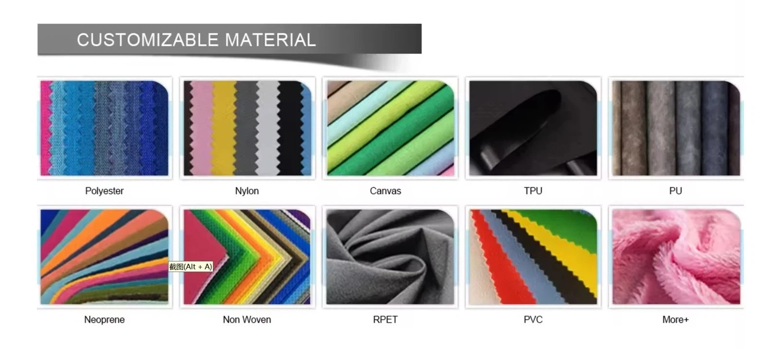 Custom Fabric Materials from Green Field Custom Fabric Materials from Green Field