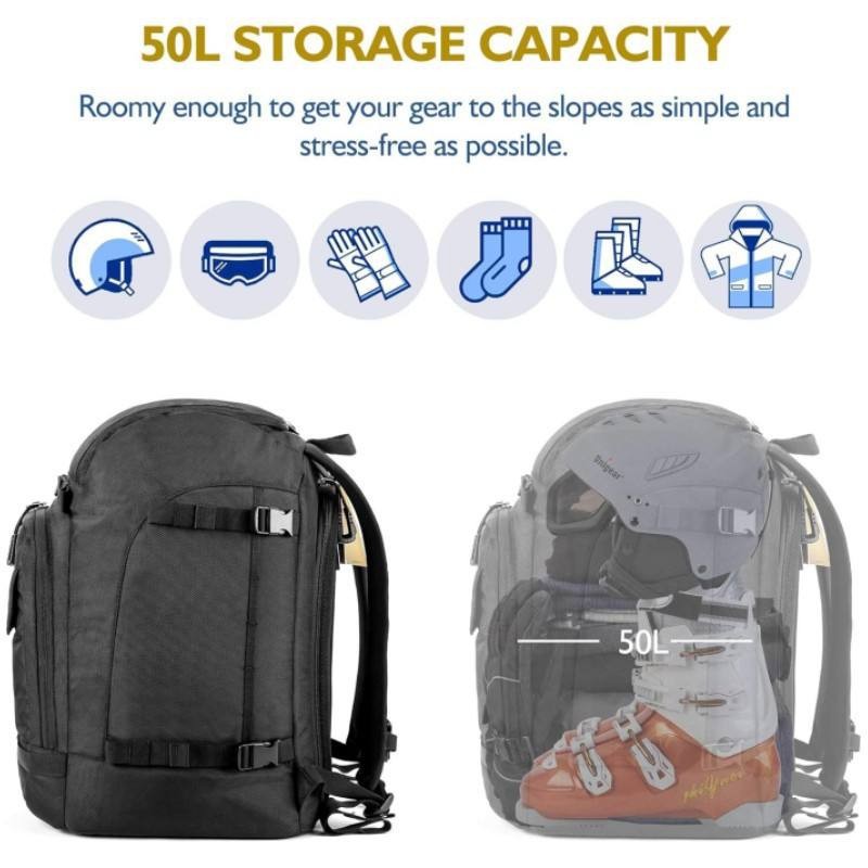 Ski Snowboard Boot And Helmet Backpack Bag best