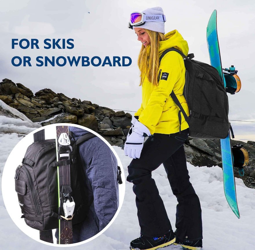 Ski Snowboard Boot And Helmet Backpack Bag high quality