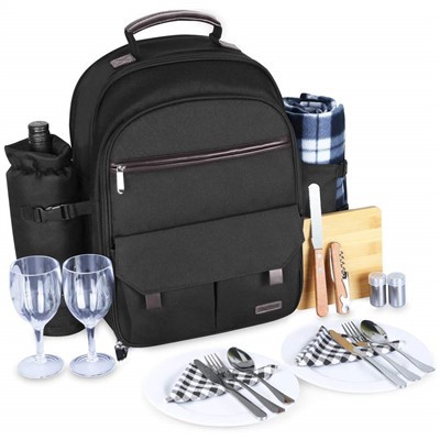 2 Person Eco Oxford Insulated Picnic Cooler Backpack