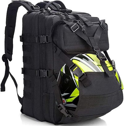 45L Breathable Oxford Helmet Tactical Backpack For Riders