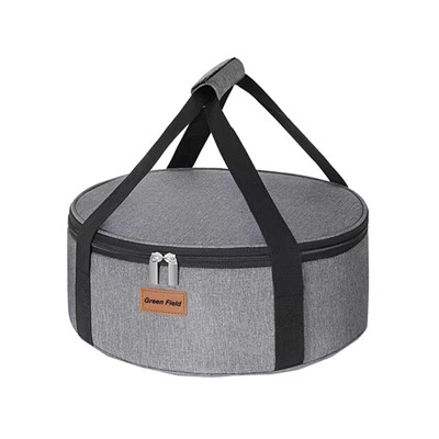 Custom Insulated Single Decker Round Casserole Carrier
