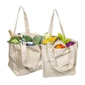 Custom Large Capacity Eco Friendly Cotton Canvas Tote Bag