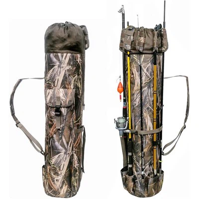 Custom Printed Oxford Fishing Rod Bags With Zip