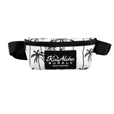 Fashion Tyvek Zipper Crossbody Waist Bag