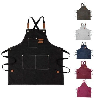 Heavy Duty Canvas Garden Apron With Tool Pockets