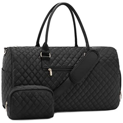 Large Capacity Puffy Carry-On Weekender Travel Duffle Bag