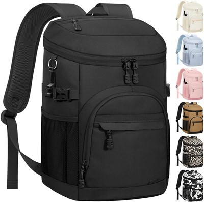 Multi Pockets Water Resistant PEVA Hiking Picnic Backpack