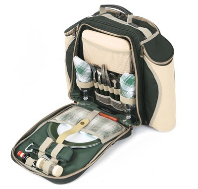 OEM Picnic Cooler Bag With Wine Bottle Holder