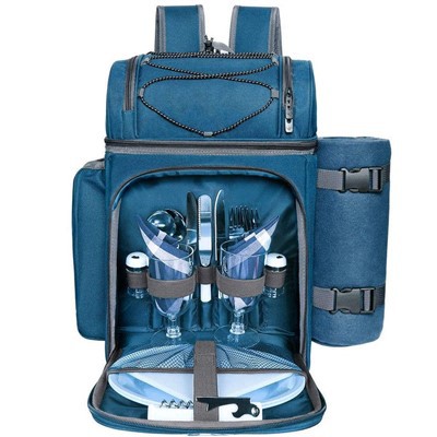 Professional Picnic Backpack With Blanket