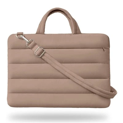 Quilted Puffy Padded 15-16 Inch Tablet Laptop Carrying Bag