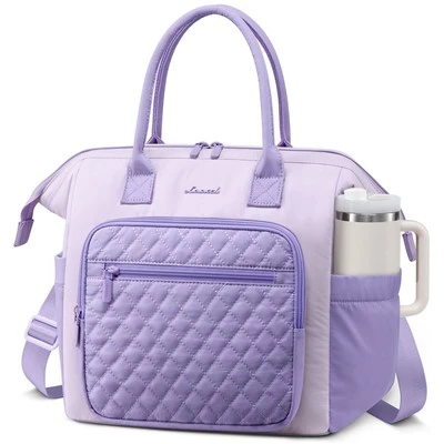 Water Resistant Puffy Insulated Lunch Box Bag