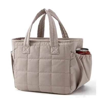 Waterproof Quilted Puffer Tote Cooler Box