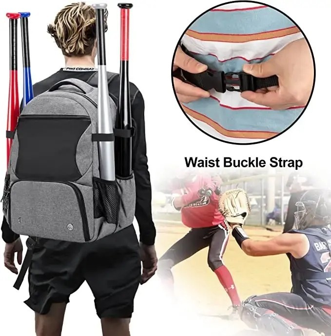Softball Bat Backpack Bag With Helmet Holder price