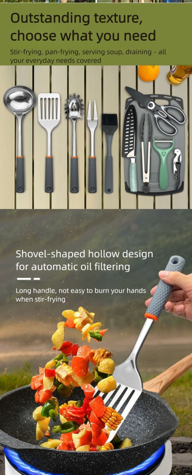 Waterproof Outdoor Camping Cooking Utensils Organizer factory